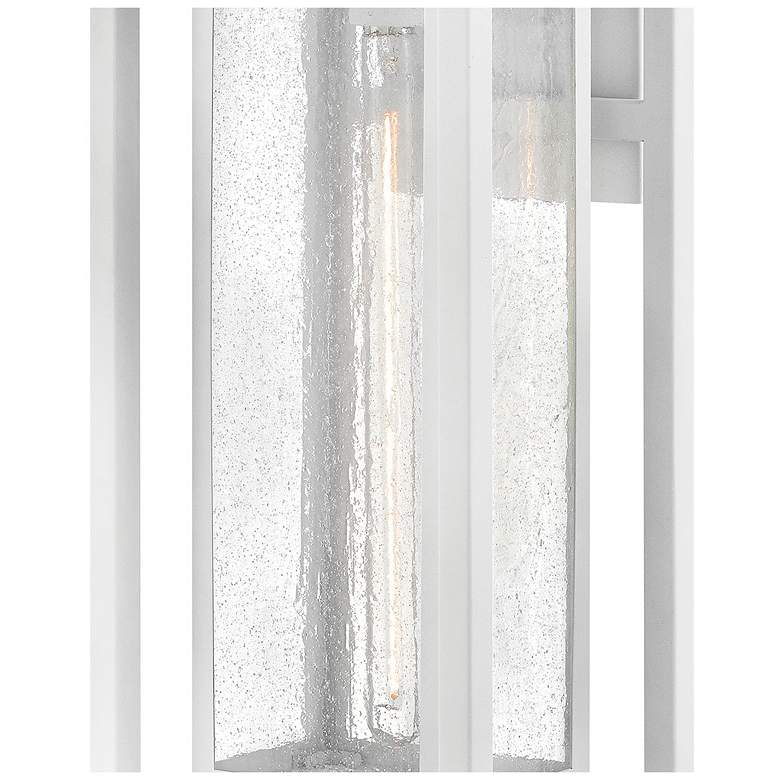 Image 5 Hinkley Republic 27" High Textured White Outdoor Wall Light more views