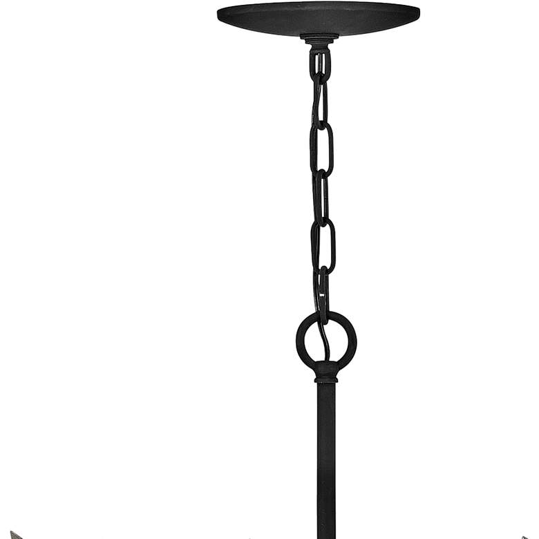 Image 4 Hinkley Revel 28" Wide Black and Crystal Pendant Light more views