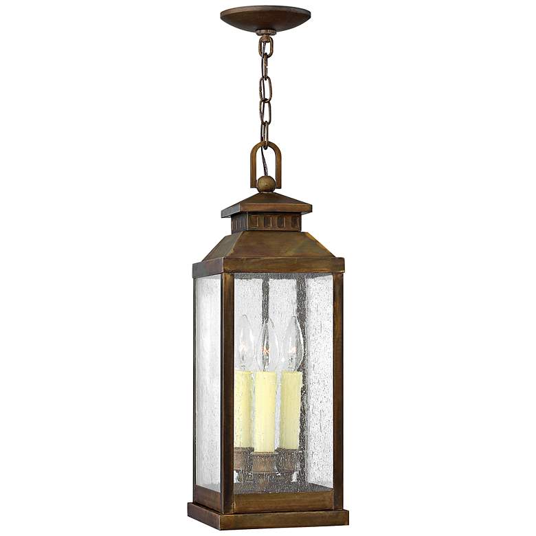 Image 1 Hinkley Revere 20 1/4 inch High Sienna Outdoor Hanging Light
