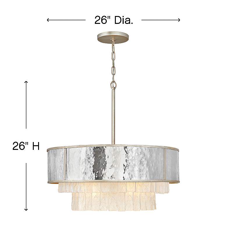 Image 5 Hinkley Reverie 26" Wide Champagne Gold Drum Chandelier more views