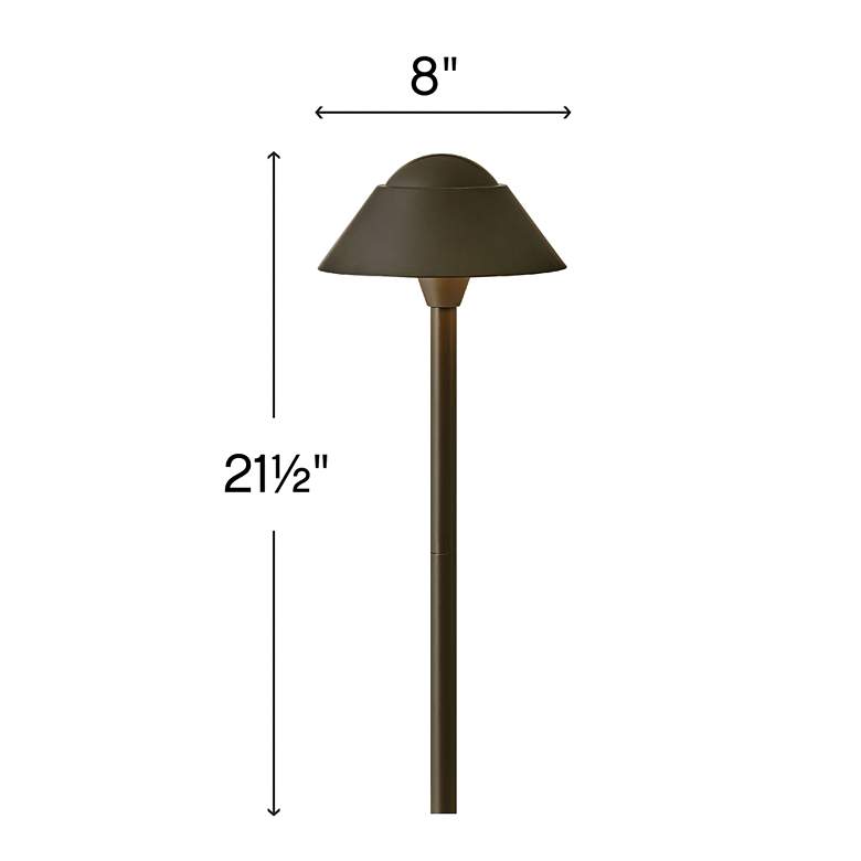 Image 3 Hinkley Rex 30" High Bronze LED Outdoor Path Light more views