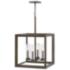 Hinkley Rhodes 18 1/4"W Warm Bronze Outdoor Hanging Light