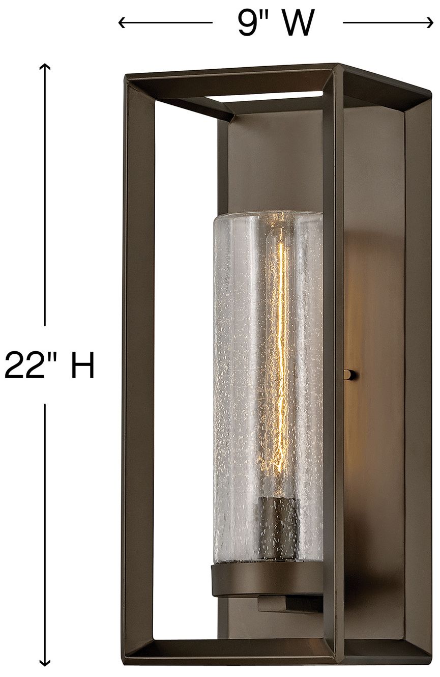 Image 3 Hinkley Rhodes 22" High Warm Bronze Outdoor Wall Light more views