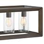 3_Hinkley Rhodes 42 1/4" Bronze Outdoor Kitchen Island Linear Pendant more views
