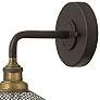2_Hinkley Rigby 8 1/2" High Buckeye Bronze Brass Wall Sconce more views