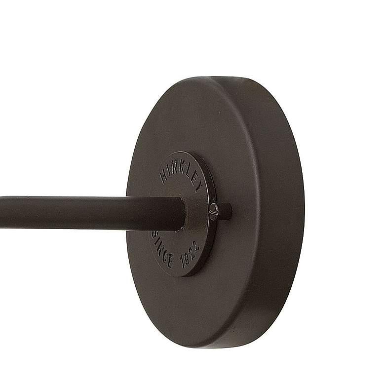 Image 4 Hinkley Rigby 8 1/2" High Buckeye Bronze Brass Wall Sconce more views