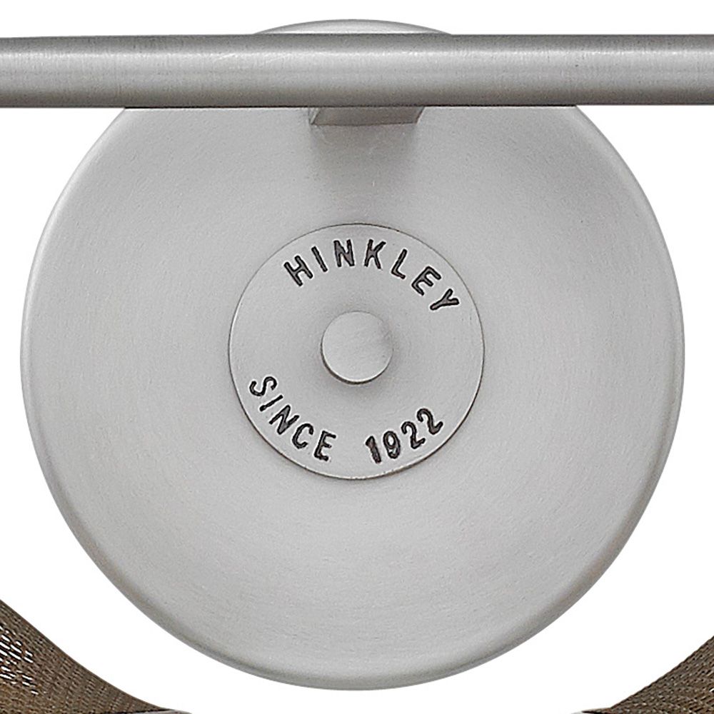 Image 7 Hinkley Rigby 8 3/4" High Antique Nickel 2-Light Wall Sconce more views