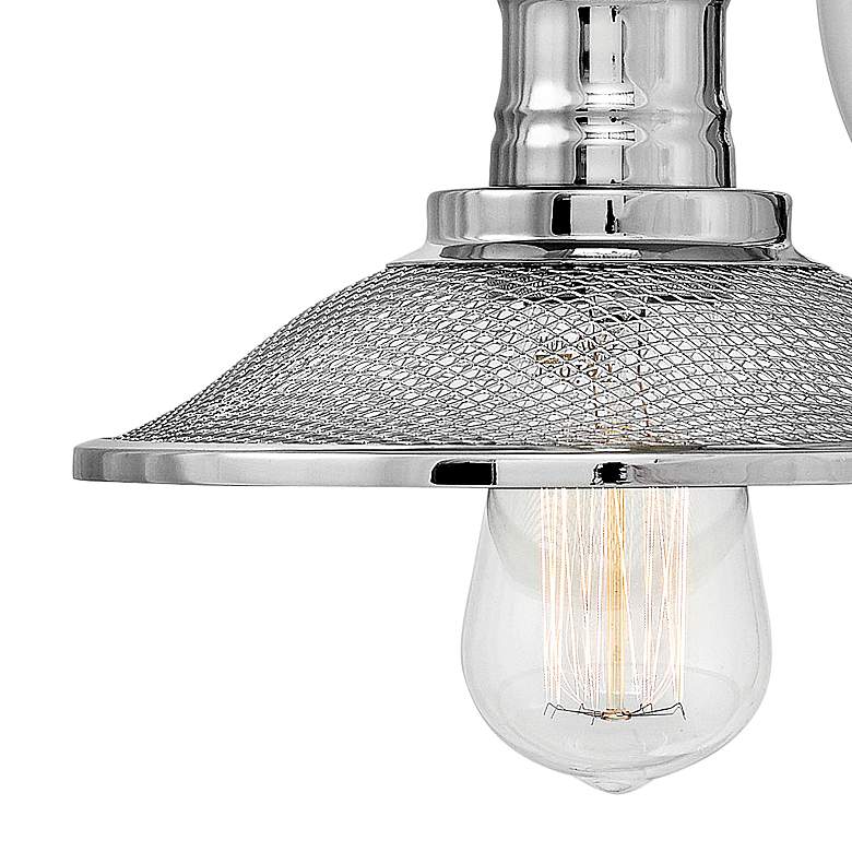 Image 3 Hinkley Rigby 8 3/4" High Polished Nickel Wall Sconce more views