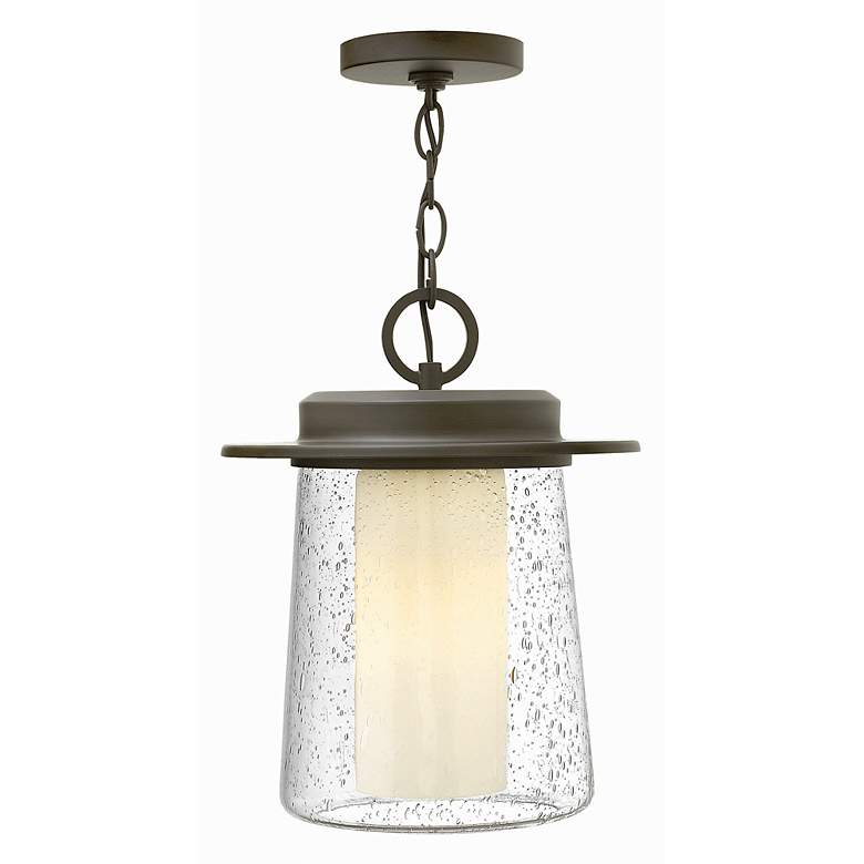 Image 1 Hinkley Riley 14" High Bronze Outdoor Hanging Light