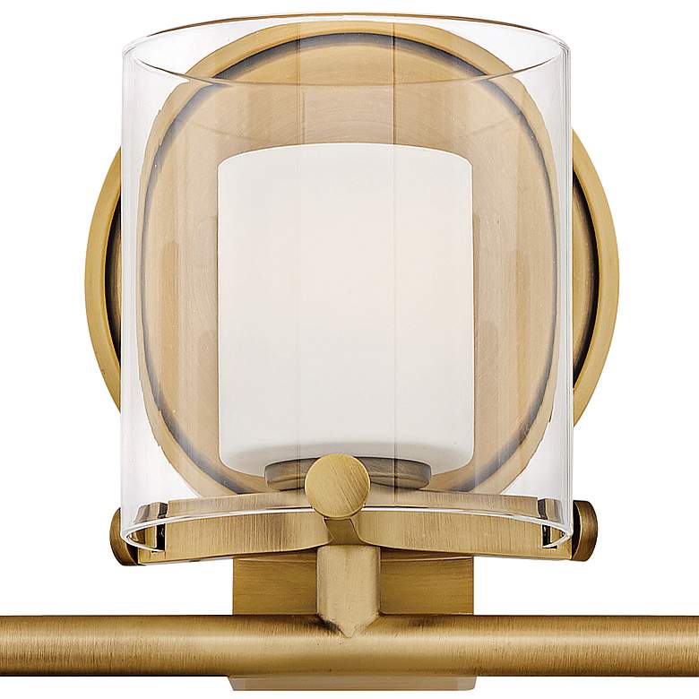 Hinkley Rixon 24&quot; Wide Heritage Brass 3-Light LED Bath Light more views