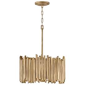 Image1 of HINKLEY ROCA Medium Convertible Pendant Burnished Gold