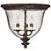 Hinkley Rockford Bronze 14 1/2" Wide Ceiling Light