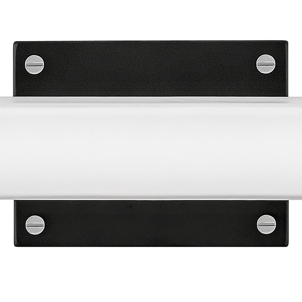 Image 5 Hinkley Rollins 30 1/2" Wide Black and Chrome LED Bath Light more views