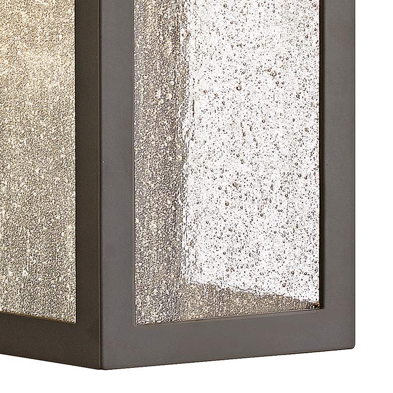 Image 2 Hinkley Rook 12"H Bronze Rectangular LED Outdoor Wall Light more views