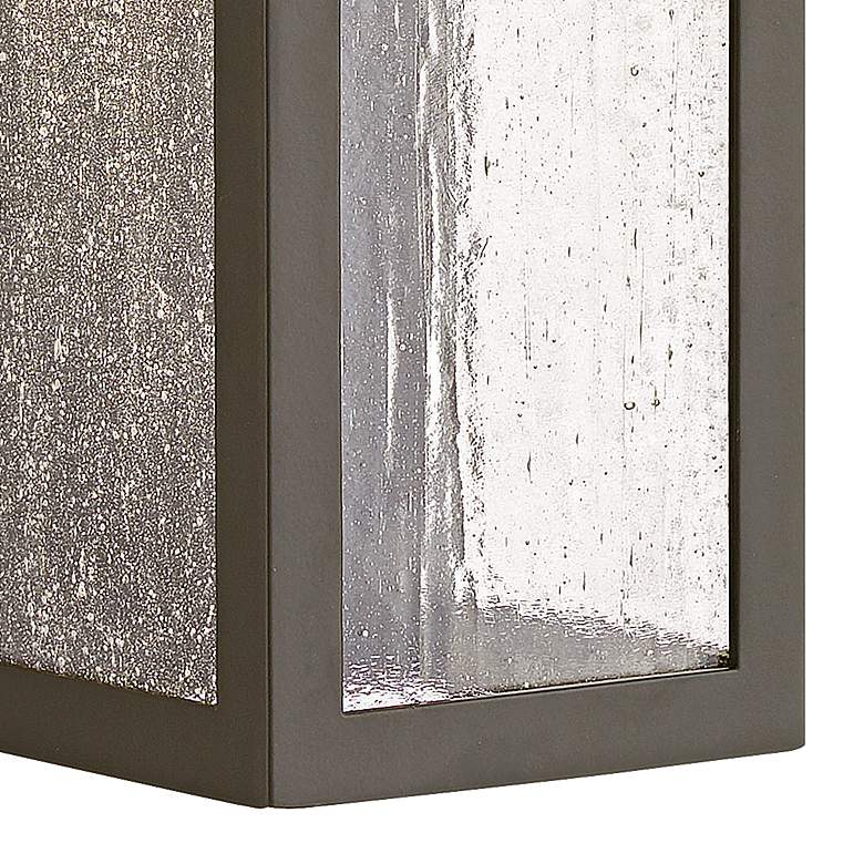 Image 2 Hinkley Rook 15"H Bronze Rectangular LED Outdoor Wall Light more views