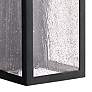 3_Hinkley Rook 20" High Satin Black Rectangular LED Outdoor Wall Light more views