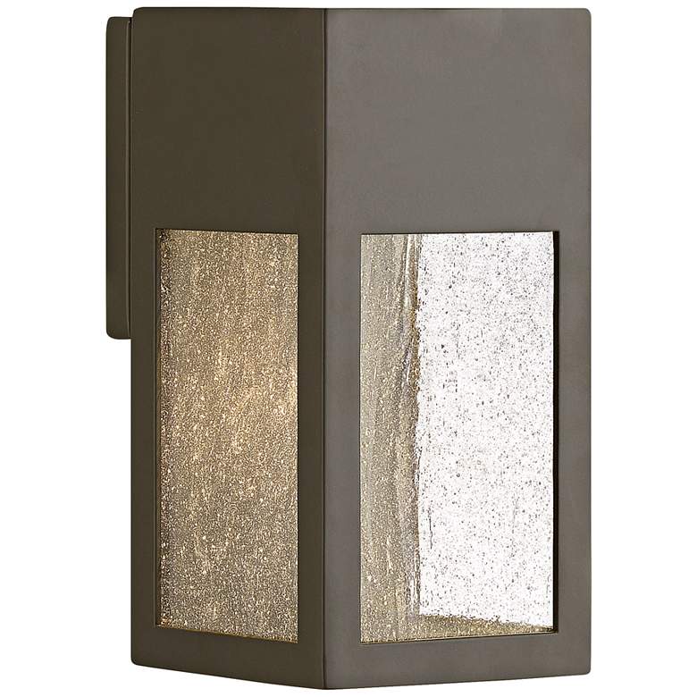 Image 1 Hinkley Rook 9 1/2 inch High Bronze Outdoor Wall Light