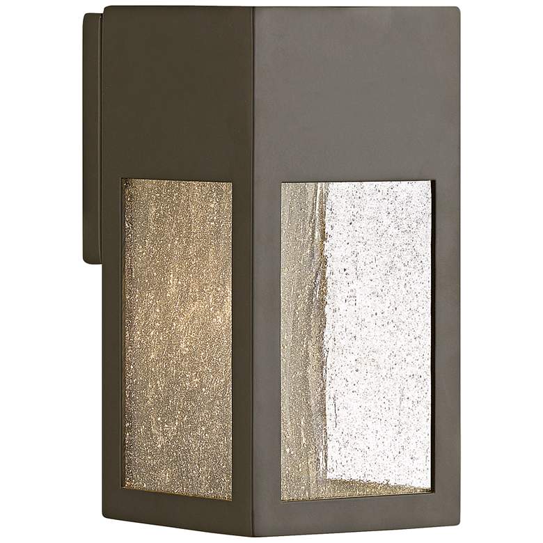 Image 1 Hinkley Rook 9 1/2" High Bronze Outdoor Wall Light