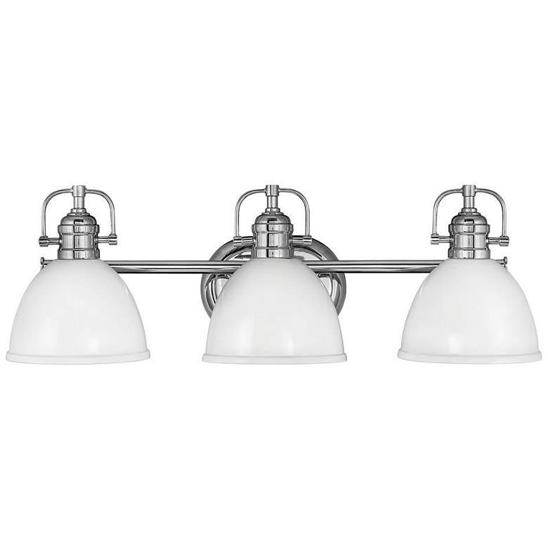 Image 2 Hinkley Rowan 24 1/4" Wide Chrome 3-Light Bath Light