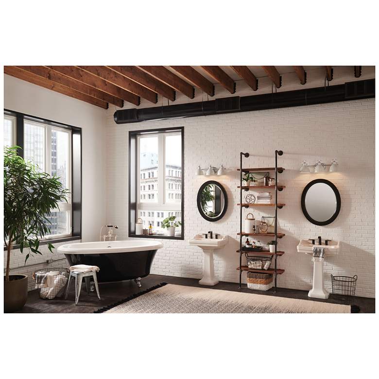 Image 7 Hinkley Rowan 24 1/4" Wide Chrome 3-Light Bath Light more views