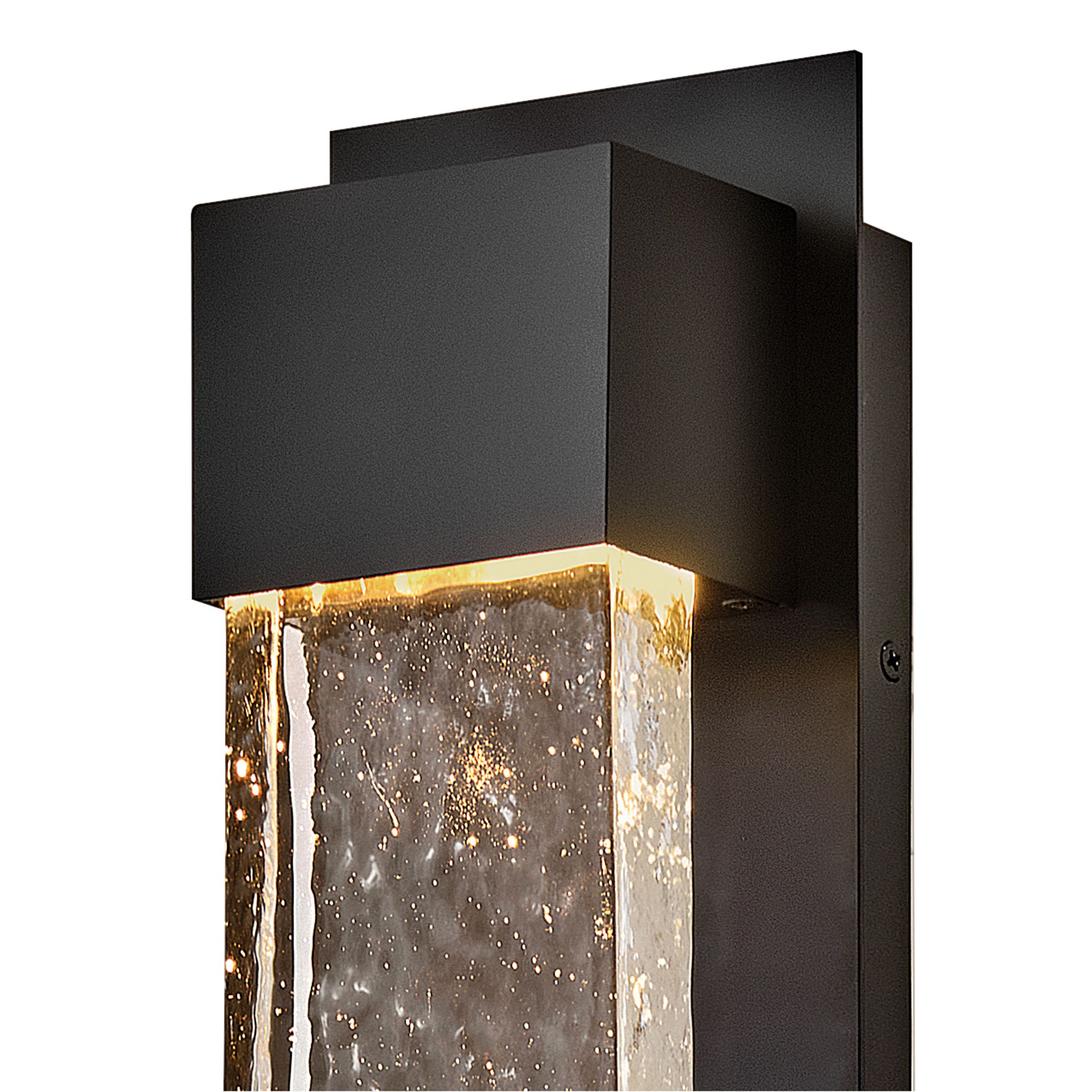 Image 4 Hinkley Rune 20" High Black LED Outdoor Wall Light more views