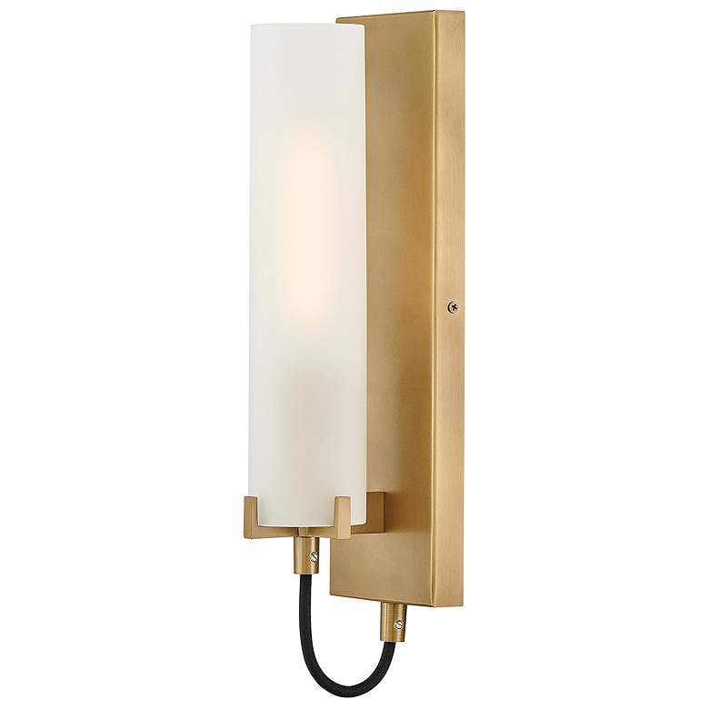Image 1 Hinkley Ryden 15 1/2" High Heritage Brass LED Wall Sconce