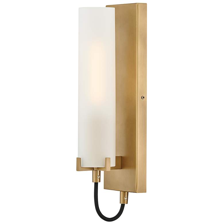 Image 2 Hinkley Ryden 15 1/2" High Heritage Brass LED Wall Sconce more views