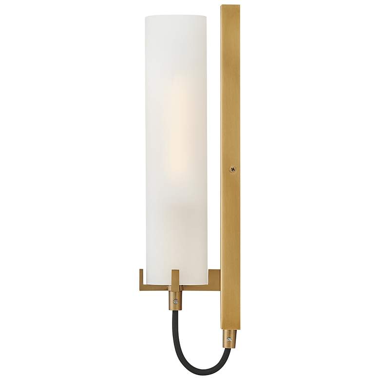Image 7 Hinkley Ryden 15 1/2" High Heritage Brass LED Wall Sconce more views