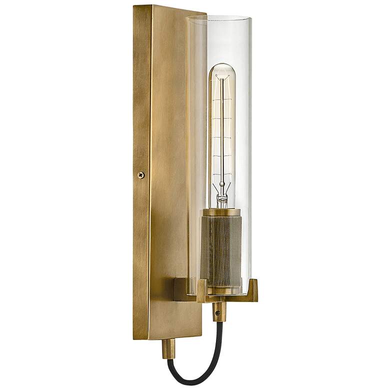 Image 3 Hinkley Ryden 16 1 /4" High Heritage Brass Metal Wall Sconce