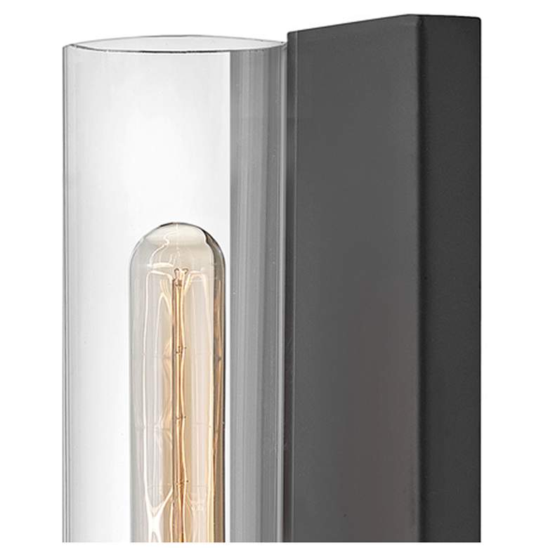 Image 6 Hinkley Ryden 16 1/4" High Black LED Wall Sconce more views