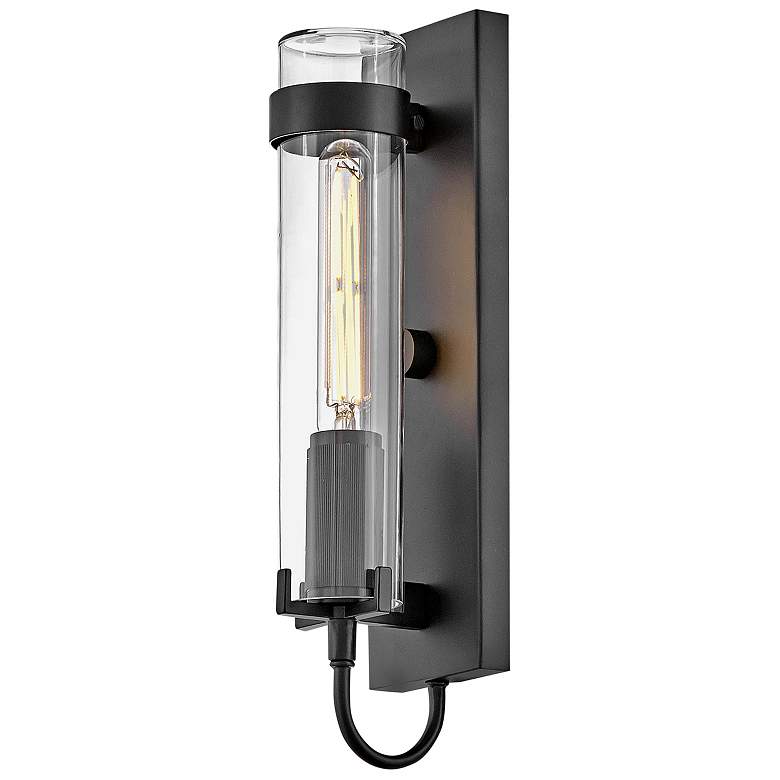 Image 5 Hinkley Ryden 16" High Black Outdoor Wall Light more views