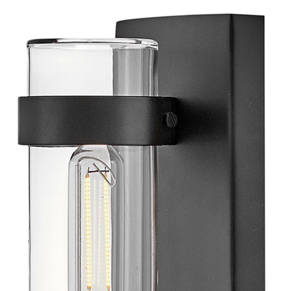 Hinkley Ryden 16" High Black Outdoor Wall Light