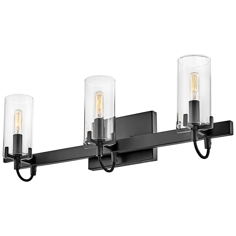 Image 6 Hinkley Ryden 23" Wide Black 3-Light Vanity Bath Light more views