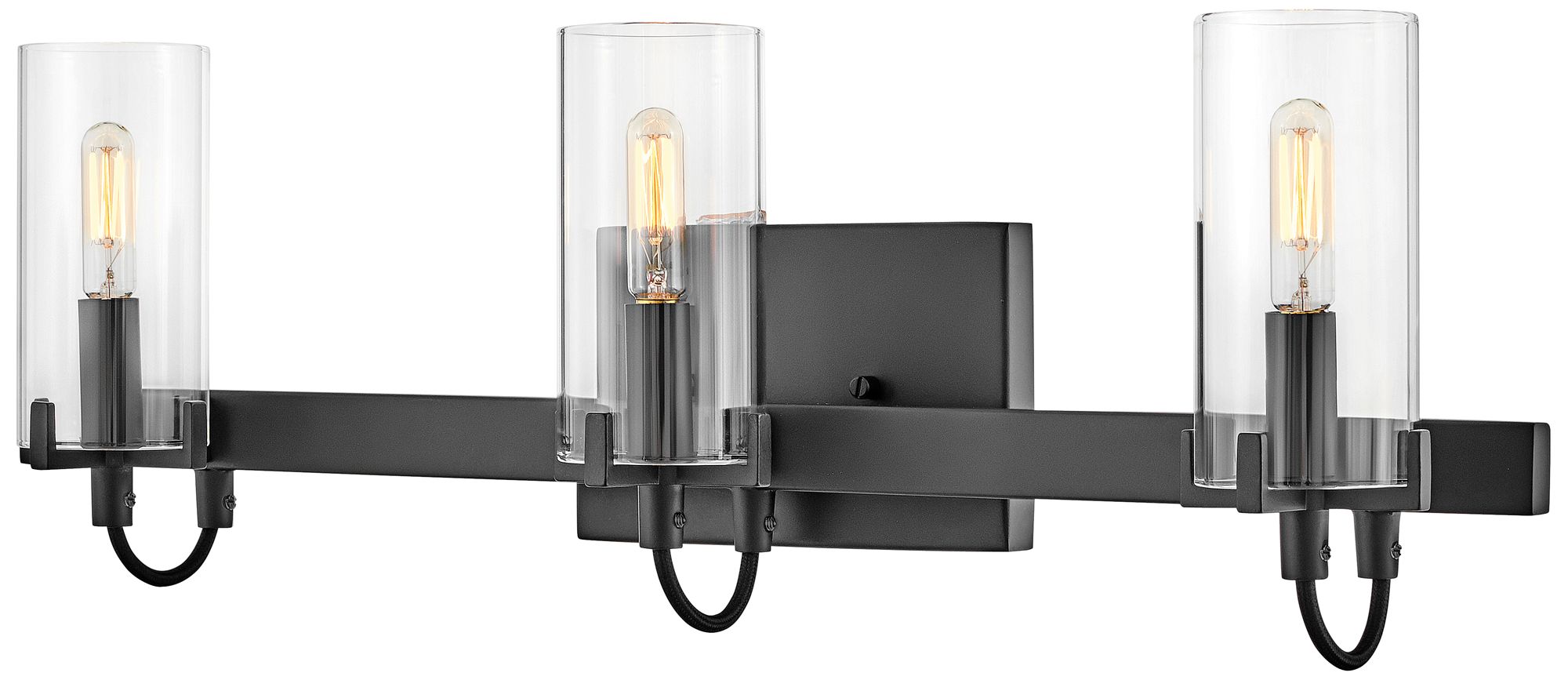 Hinkley Ryden 23" Wide Black 3-Light Vanity Bath Light