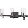 Hinkley Ryden 23" Wide Black 3-Light Vanity Bath Light