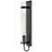 Hinkley Ryden 24" High Black Steel LED Wall Sconce