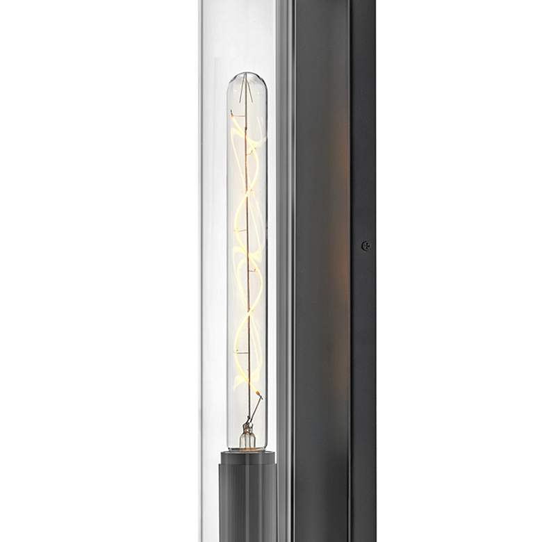 Image 2 Hinkley Ryden 24" High Black Steel LED Wall Sconce more views
