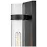 5_Hinkley Ryden 24" High Black Steel LED Wall Sconce more views
