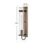 3_Hinkley Ryden 24" High Burnished Bronze Outdoor Wall Light more views