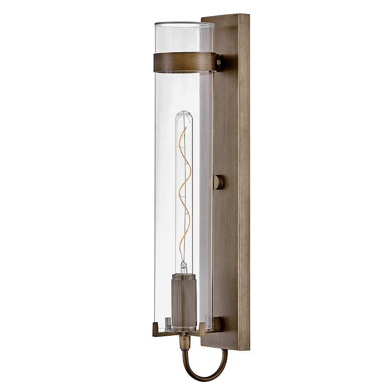 Image 4 Hinkley Ryden 24" High Burnished Bronze Outdoor Wall Light more views