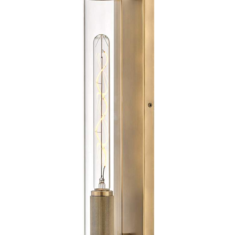 Image 2 Hinkley Ryden 24" High Heritage Brass LED Wall Sconce more views