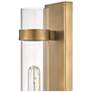 5_Hinkley Ryden 24" High Heritage Brass LED Wall Sconce more views