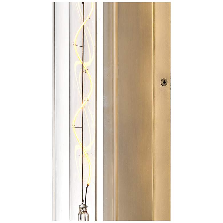 Image 7 Hinkley Ryden 24" High Heritage Brass LED Wall Sconce more views