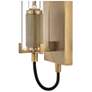 7_Hinkley Ryden 24" High Heritage Brass LED Wall Sconce more views