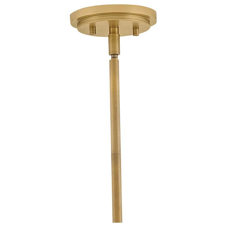 Image 5 Hinkley Ryden 28" Wide Heritage Brass 6-Light Chandelier more views