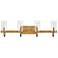 Hinkley Ryden 30" Wide Heritage Brass 4-Light Bath Light
