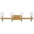 Hinkley Ryden 30" Wide Heritage Brass 4-Light Bath Light