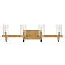 2_Hinkley Ryden 30" Wide Heritage Brass 4-Light Bath Light more views