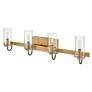 6_Hinkley Ryden 30" Wide Heritage Brass 4-Light Bath Light more views