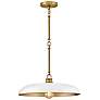 Hinkley Sadie 18" Wide Lacquered Brass Pendant Light
